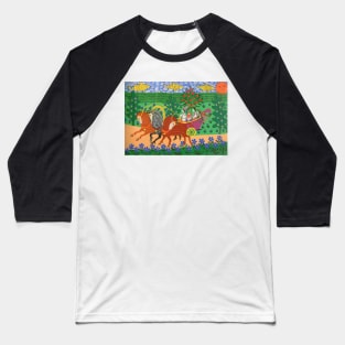 ukrainian wedding 1966 - Maria Primachenko Baseball T-Shirt